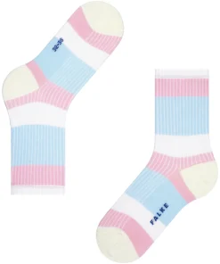 Blocky Stripe Damen Socken