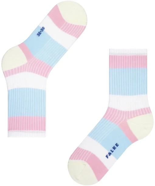 Blocky Stripe Damen Socken