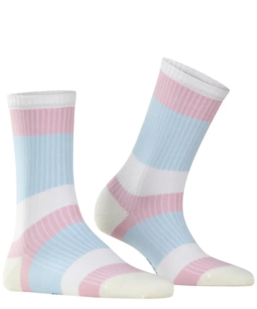 Blocky Stripe Damen Socken