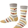Crab Stripe Kinder Socken