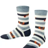 Crab Stripe Kinder Socken
