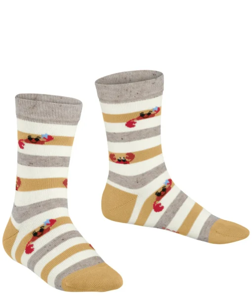 Crab Stripe Kinder Socken
