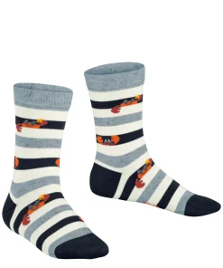 Crab Stripe Kinder Socken