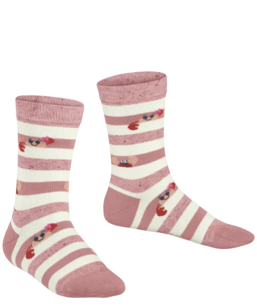 Crab Stripe Kinder Socken