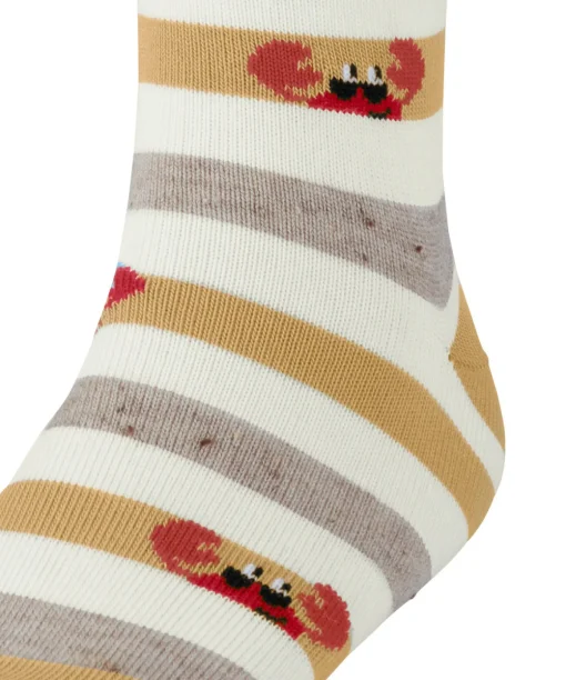 Crab Stripe Kinder Socken