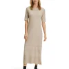 Damen Kleid Rundhals