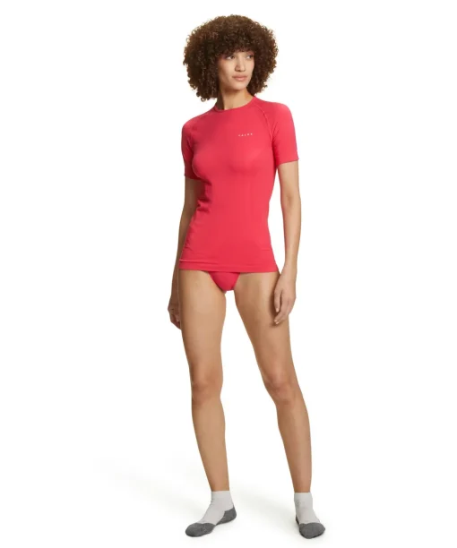 Damen Kurzarmshirt Warm
