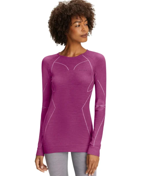 Damen Langarmshirt Wool-Tech