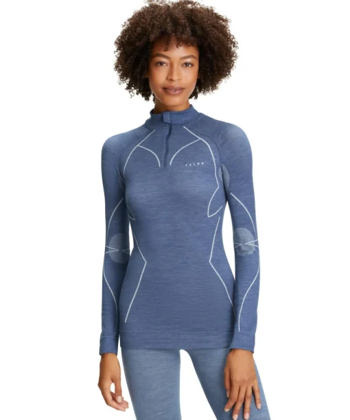 Damen Langarmshirt Wool-Tech