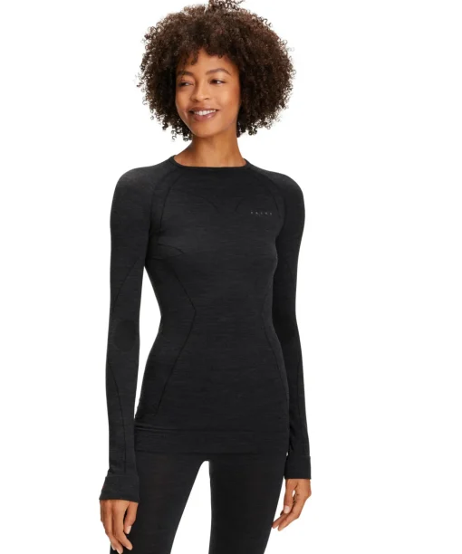 Damen Langarmshirt Wool-Tech