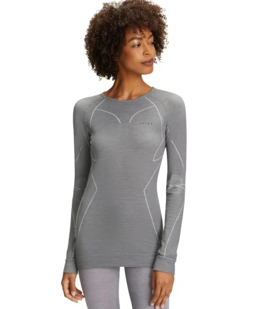 Damen Langarmshirt Wool-Tech