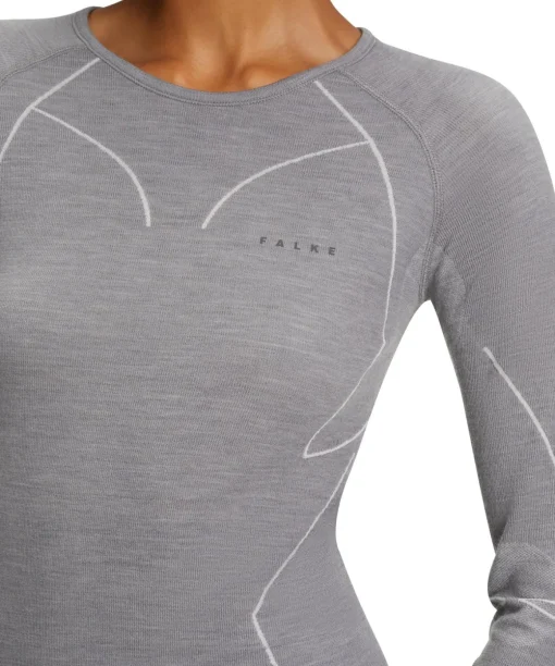 Damen Langarmshirt Wool-Tech