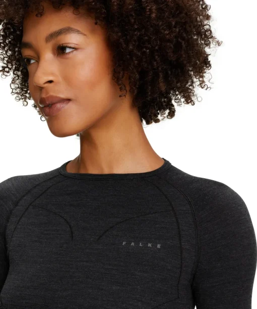 Damen Langarmshirt Wool-Tech