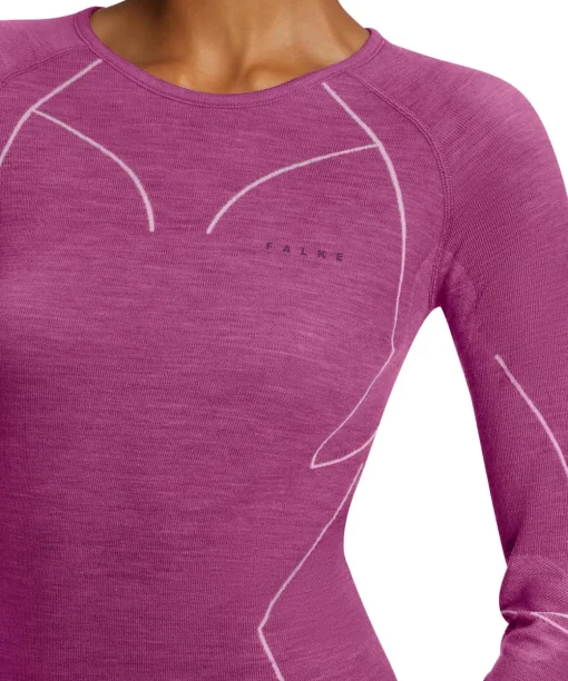 Damen Langarmshirt Wool-Tech