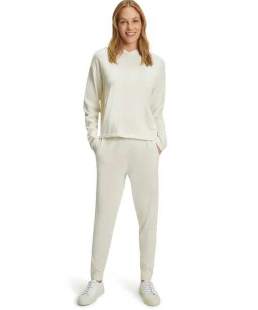 Damen Pullover Kapuze