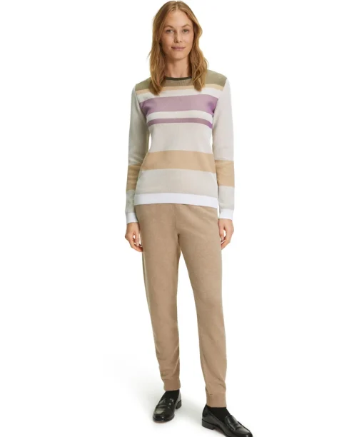 Damen Pullover Rundhals