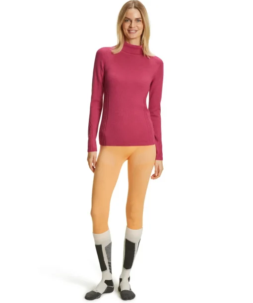 Damen Skiing Pullover Rollkragen