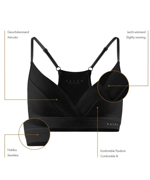 Damen Sport-Bh Wool-Tech Light