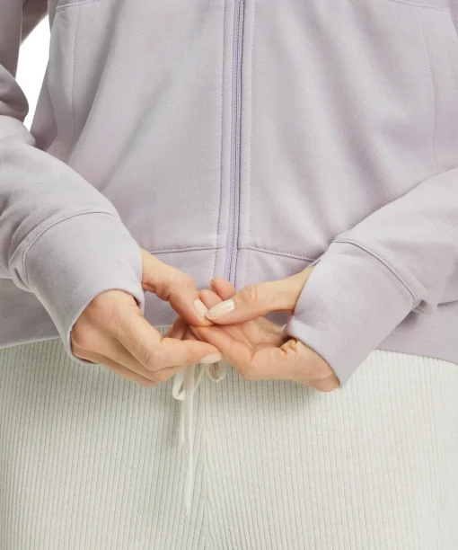 Damen Zip-Jacke Kapuze