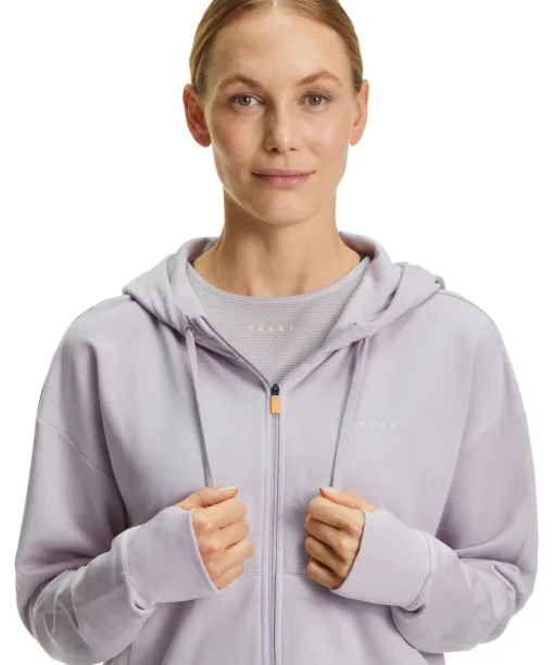 Damen Zip-Jacke Kapuze