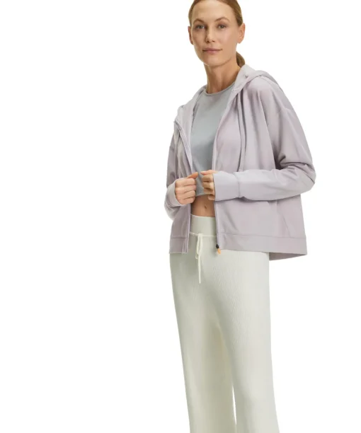 Damen Zip-Jacke Kapuze