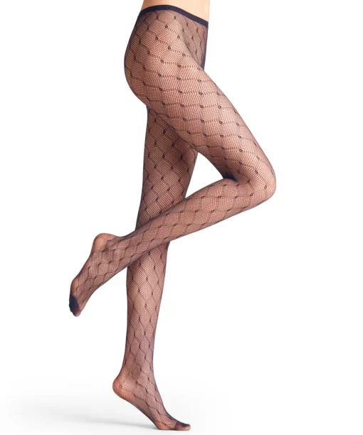 Diamond Net Damen Strumpfhose