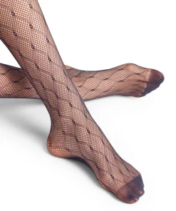 Diamond Net Damen Strumpfhose