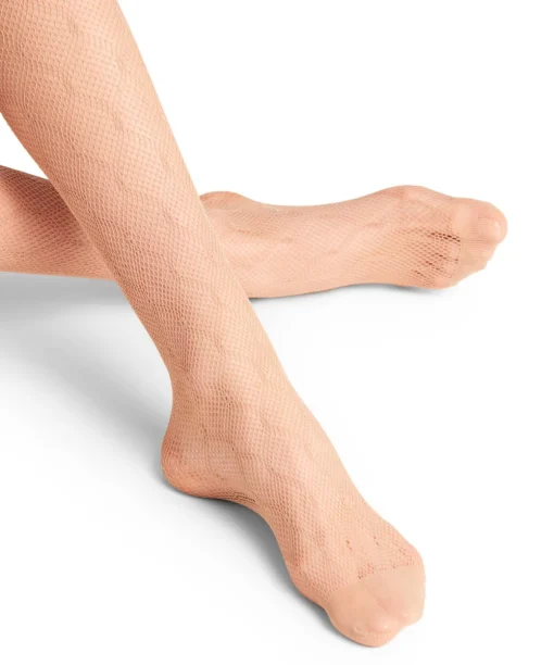 Diamond Net Damen Strumpfhose