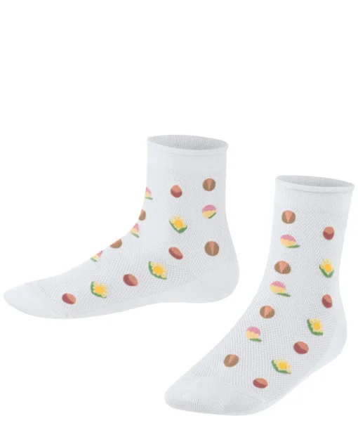 Dotted Flower Kinder Kurzsocken