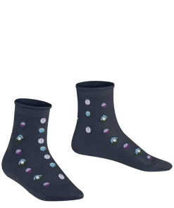 Dotted Flower Kinder Kurzsocken
