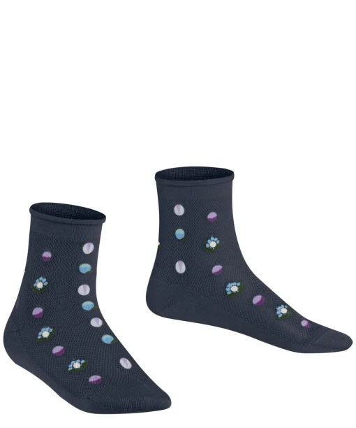 Dotted Flower Kinder Kurzsocken