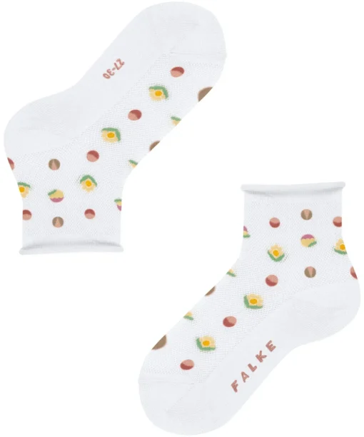 Dotted Flower Kinder Kurzsocken