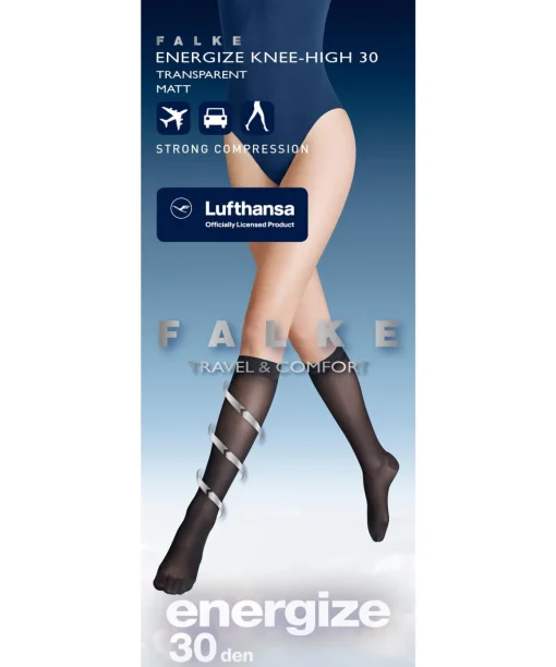 Energize 30 Den Damen Kniestrümpfe