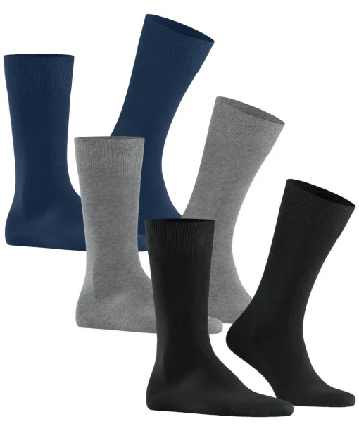 Family 3-Pack Herren Socken