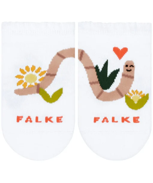 Funny Worm Kinder Sneakersocken