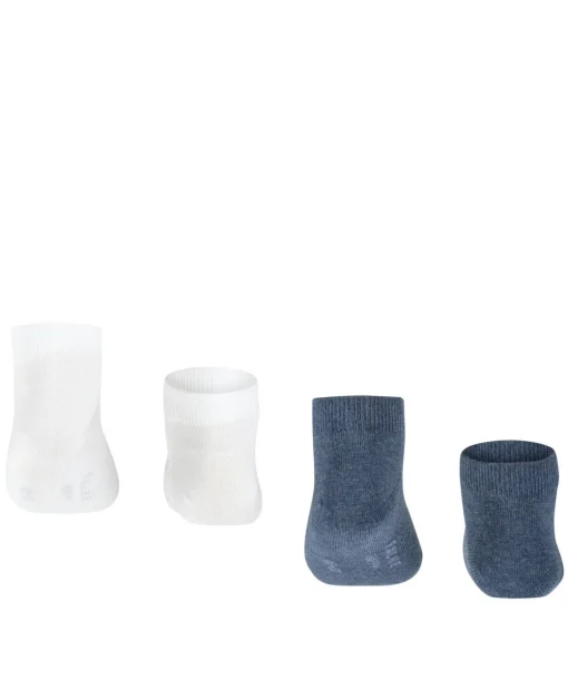 Happy 2-Pack Kinder Sneakersocken