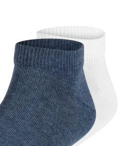 Happy 2-Pack Kinder Sneakersocken
