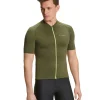 Herren Biking T-Shirt Collegekragen