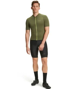 Herren Biking T-Shirt Collegekragen