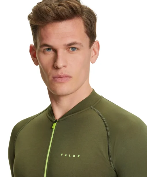 Herren Biking T-Shirt Collegekragen