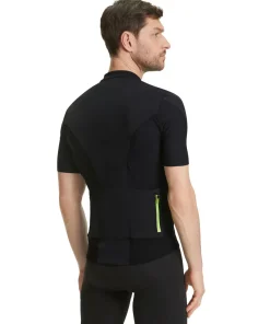 Herren Biking T-Shirt Stehkragen