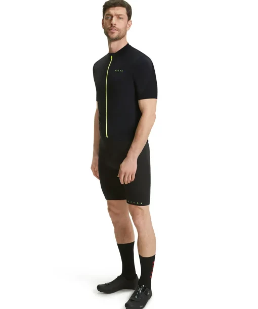 Herren Biking T-Shirt Stehkragen