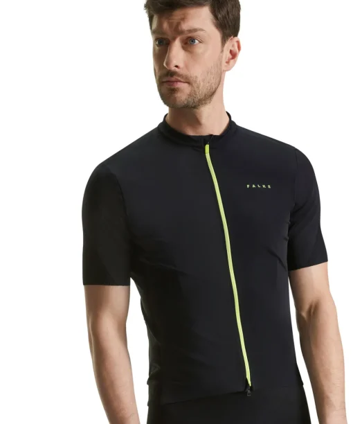 Herren Biking T-Shirt Stehkragen