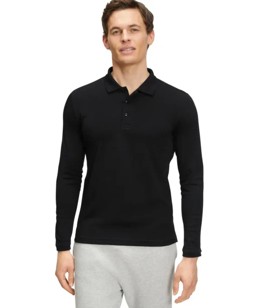 Herren Langarmshirt Polo