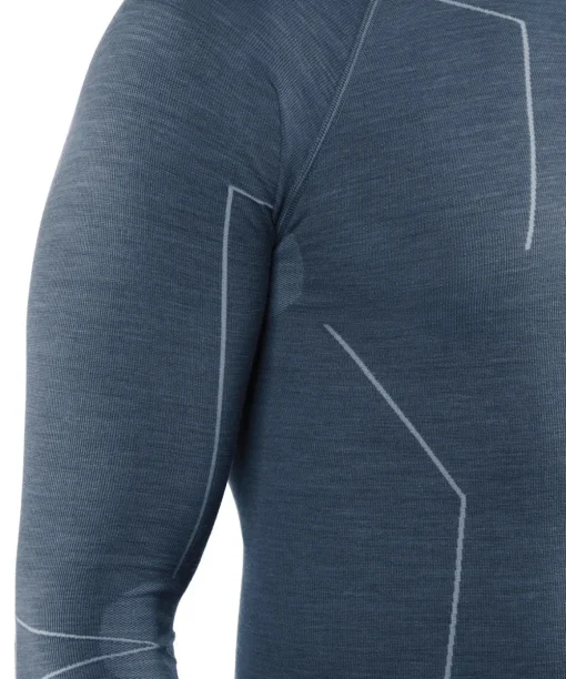 Herren Langarmshirt Wool-Tech