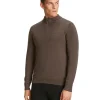 Herren Pullover Stehkragen
