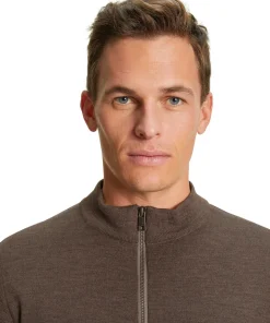 Herren Pullover Stehkragen
