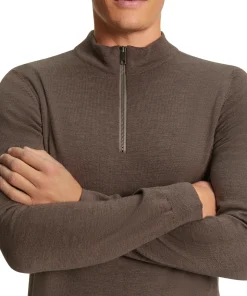 Herren Pullover Stehkragen