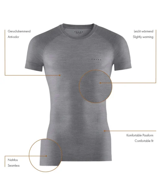 Herren T-Shirt Wool-Tech Light