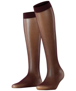 Net Damen Kniestrümpfe